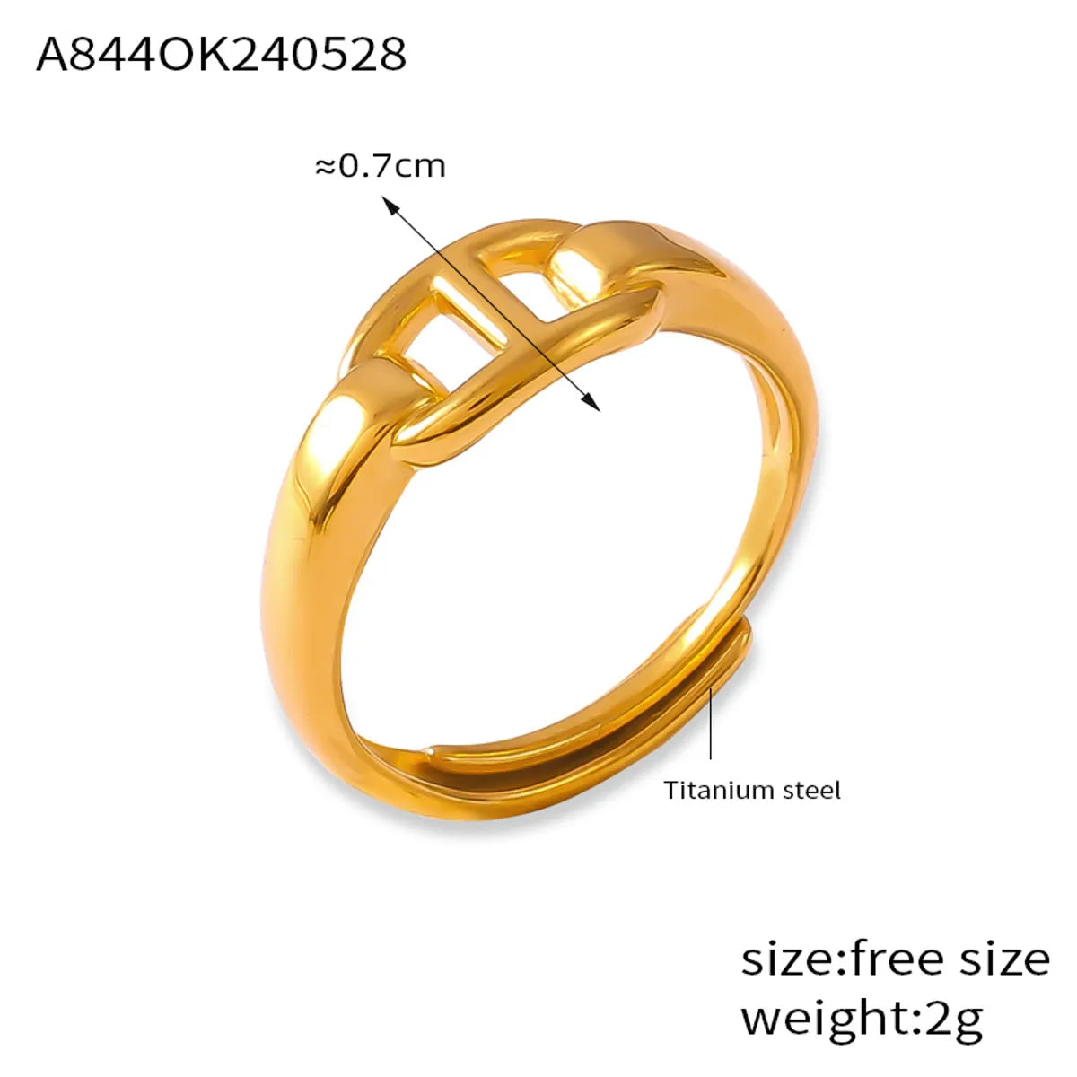 A844-Gold Ring