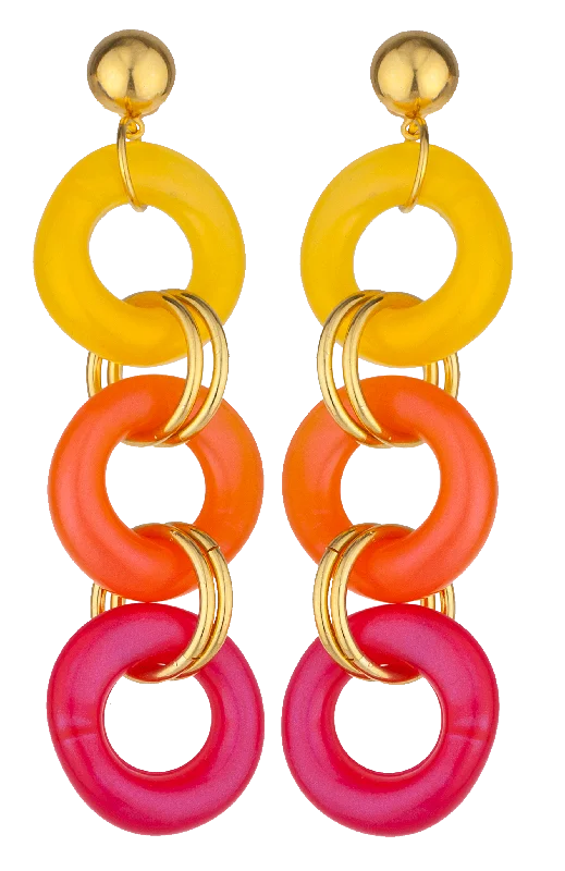 Modern Chandelier Earrings-SUPER FRUIT EARRINGS