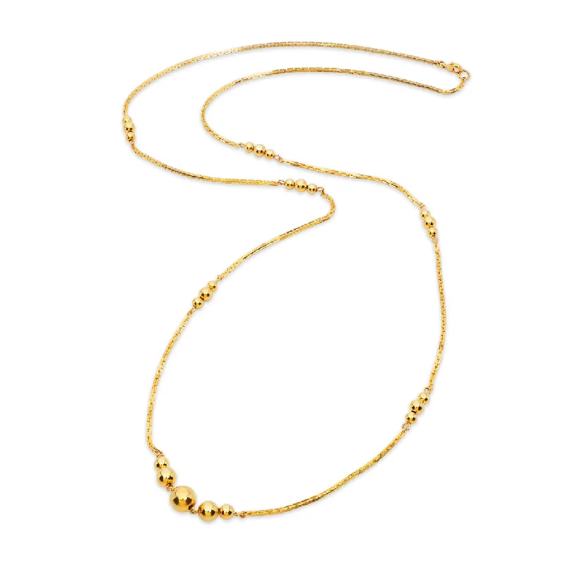 Trendy Gold Necklace-Chelsea Necklace