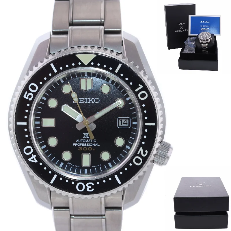 Automatic Watch for Men-Seiko Prospex Professional Marine Master Steel 45mm 300M SBDX023 Automatic Watch