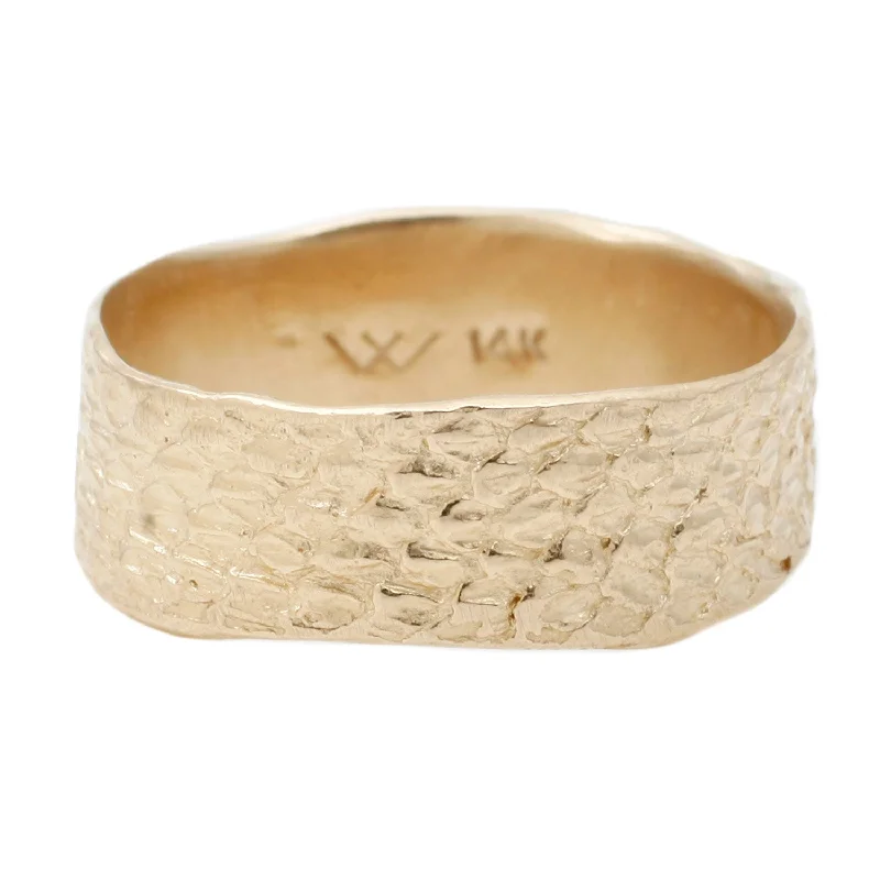 Gold Double Snakeskin Band