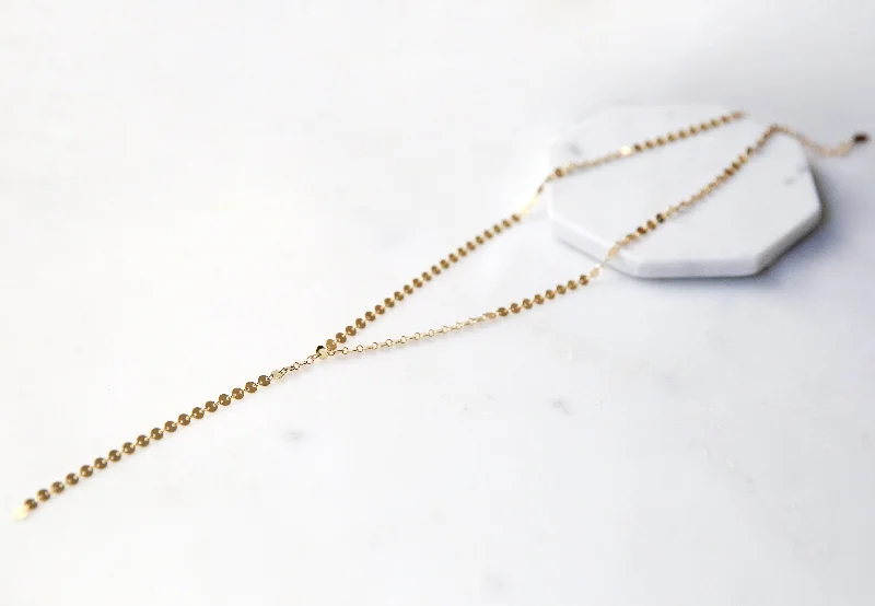 Modern Chain Necklace-Bare Necklace