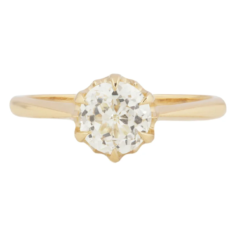 Opulent Crown Jubilee Diamond Solitaire