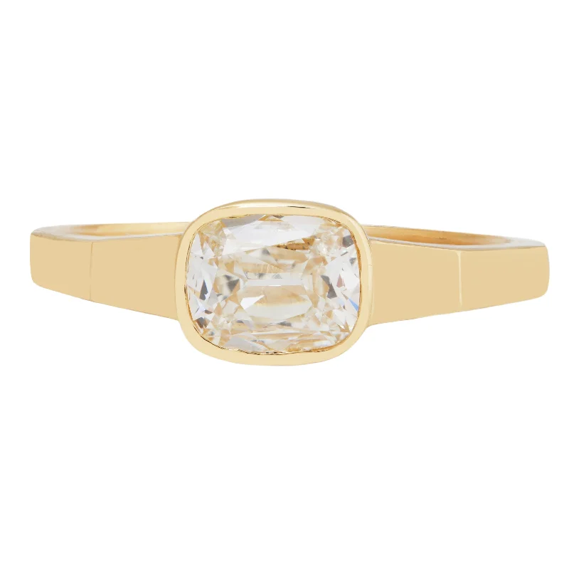 Cushion Diamond Mojave Ring