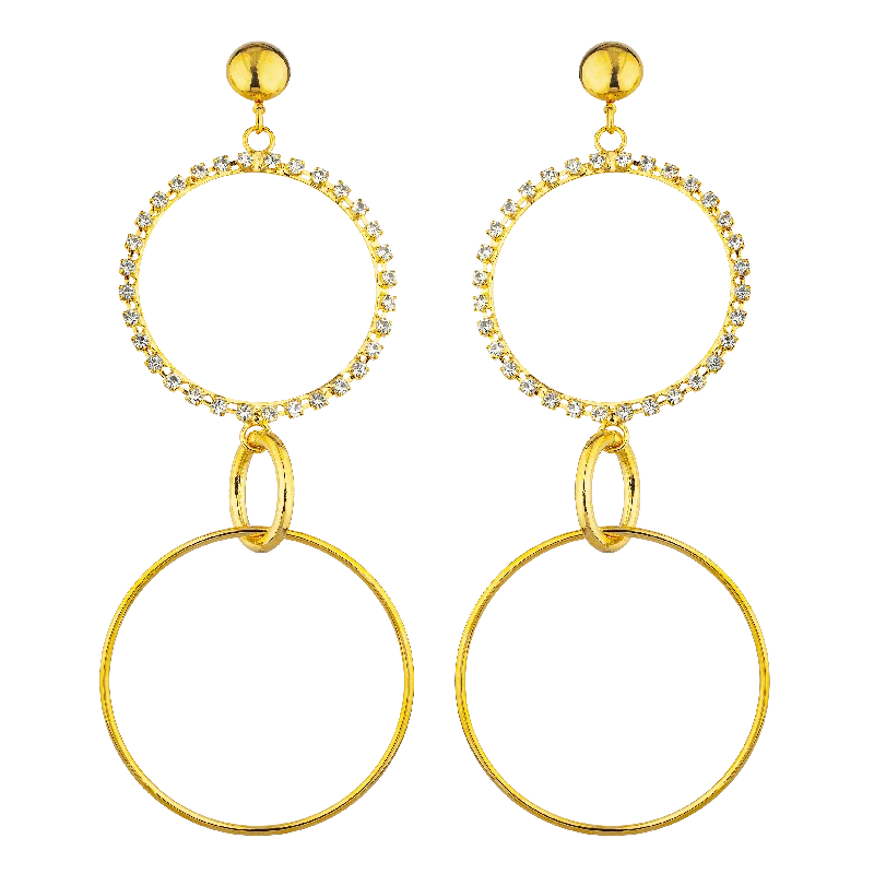 Beaded Hoop Earrings-LADY OF SOUL EARRINGS