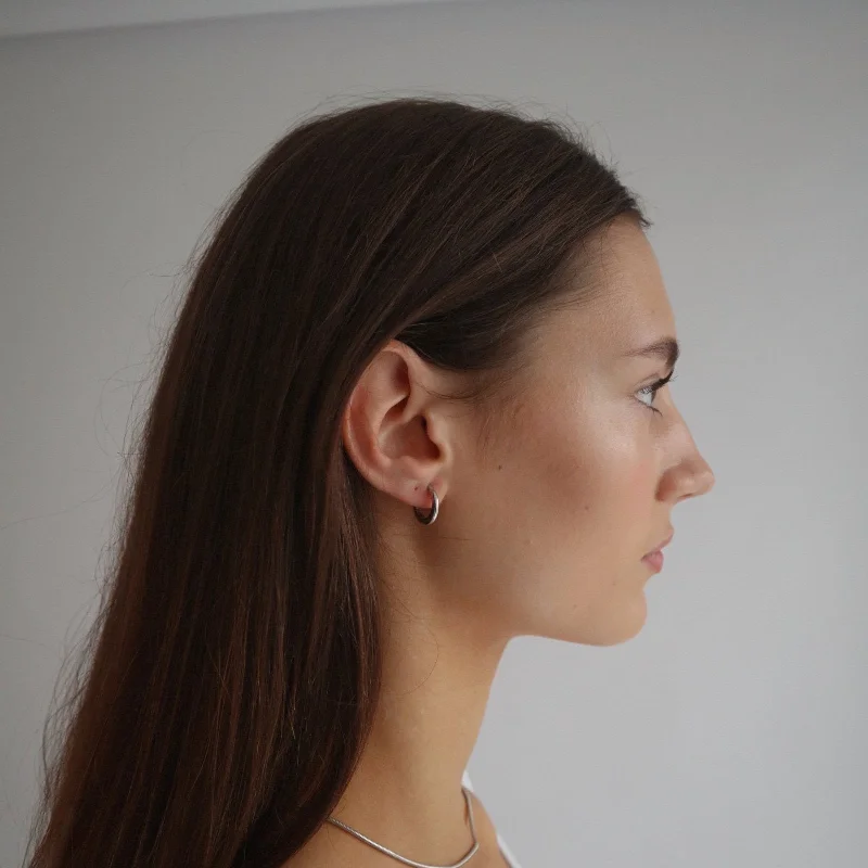 Simple Drop Earrings-'Habit' 11 Hoops