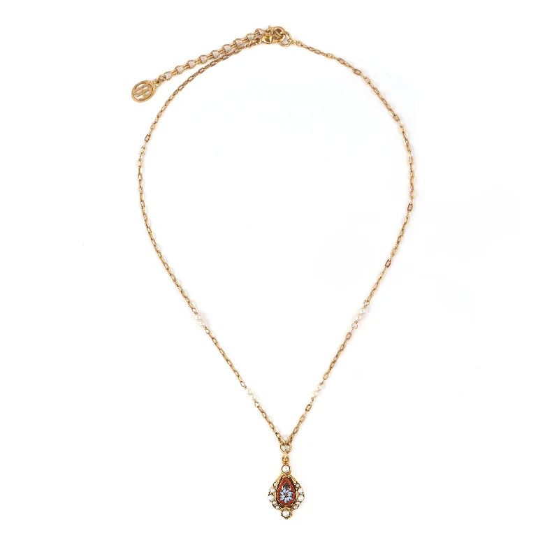 Bold Gold Necklace-Fiametti Necklace