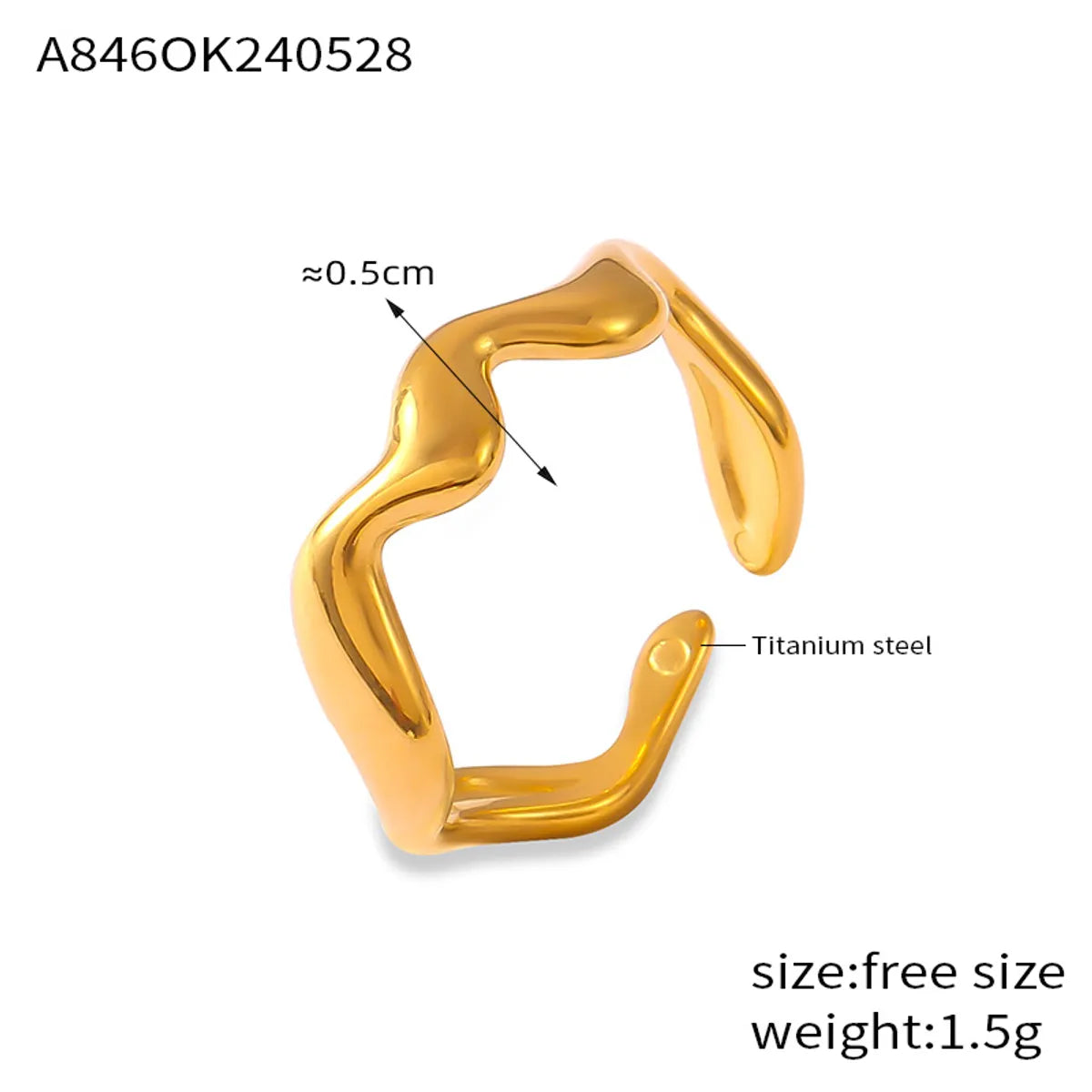 A846-Gold Ring