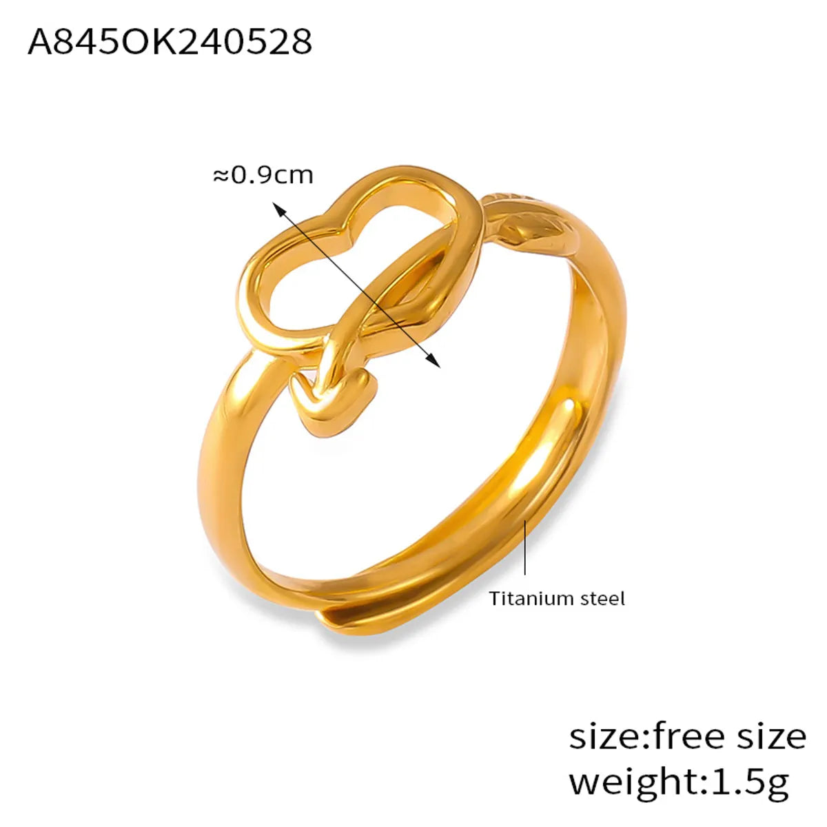 A845-Gold Ring