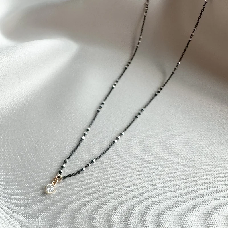 Elegant Sapphire Necklace-Star Lux Necklace