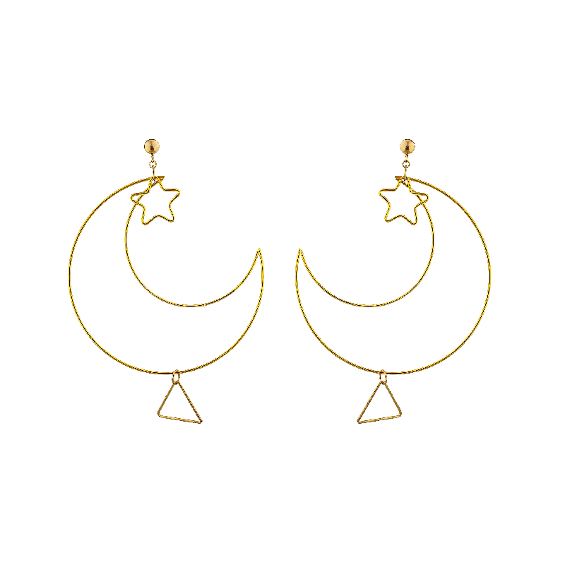 Elegant Chandelier Earrings-BLINDING NIGHT EARRINGS