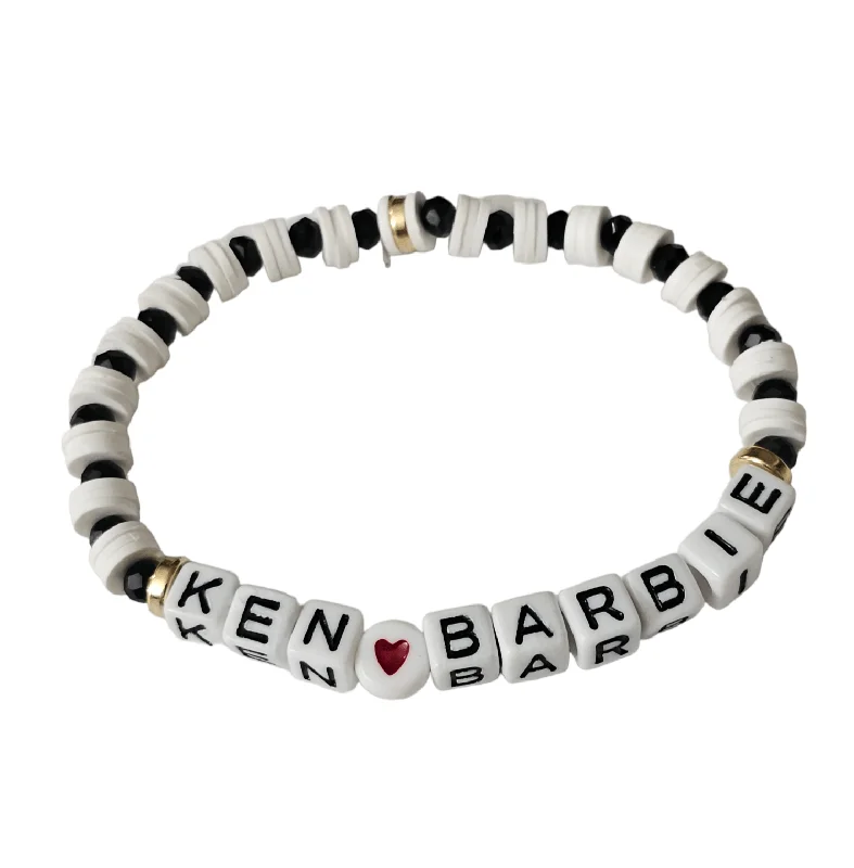 Simple Cuff for Women-Ken Loves Barbie Bracelet