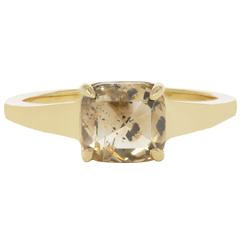 Speckled Champagne Diamond Ring