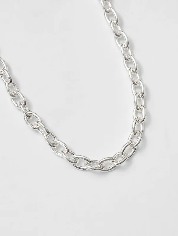 Simple Bar Necklace-Cohen Necklace in Sterling Silver