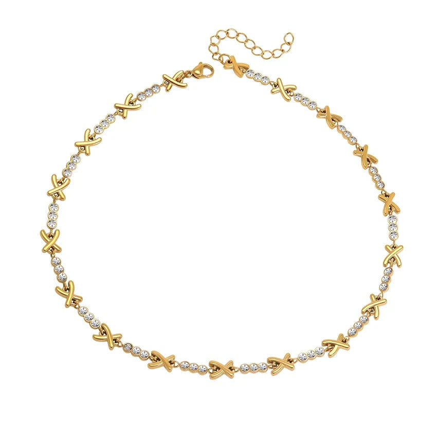 Beaded Chain Necklace-Gemma Owen XO Necklace