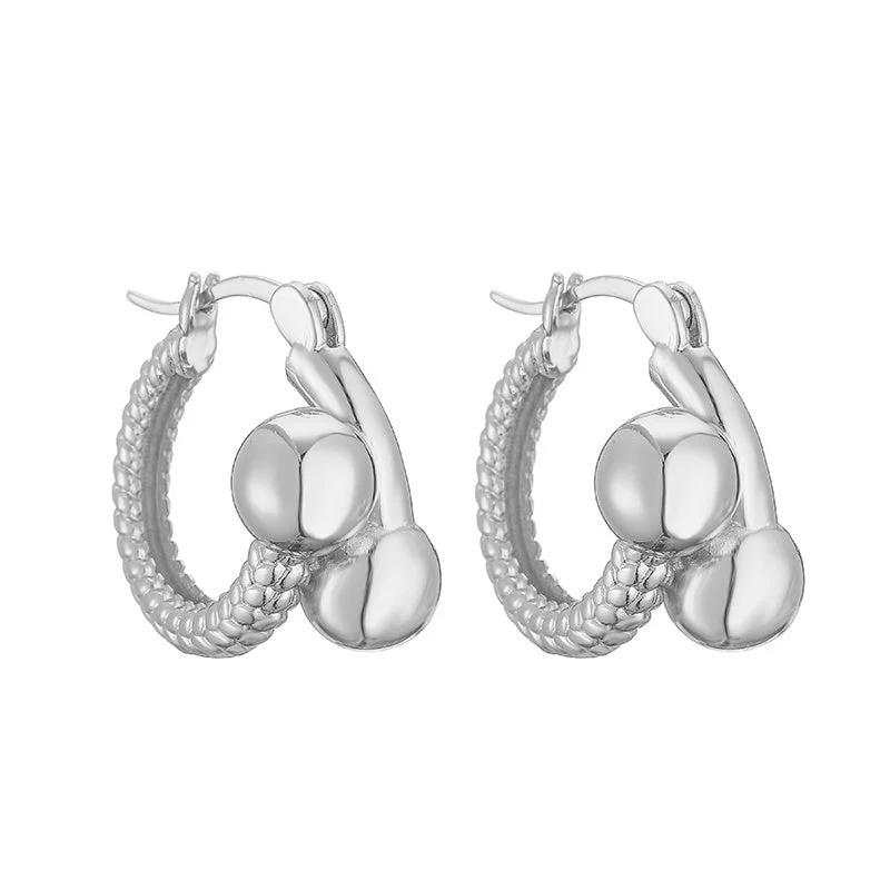 White Gold Color Style C Pair