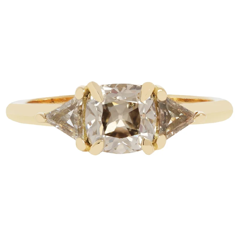 Champagne Diamond Stella Ring